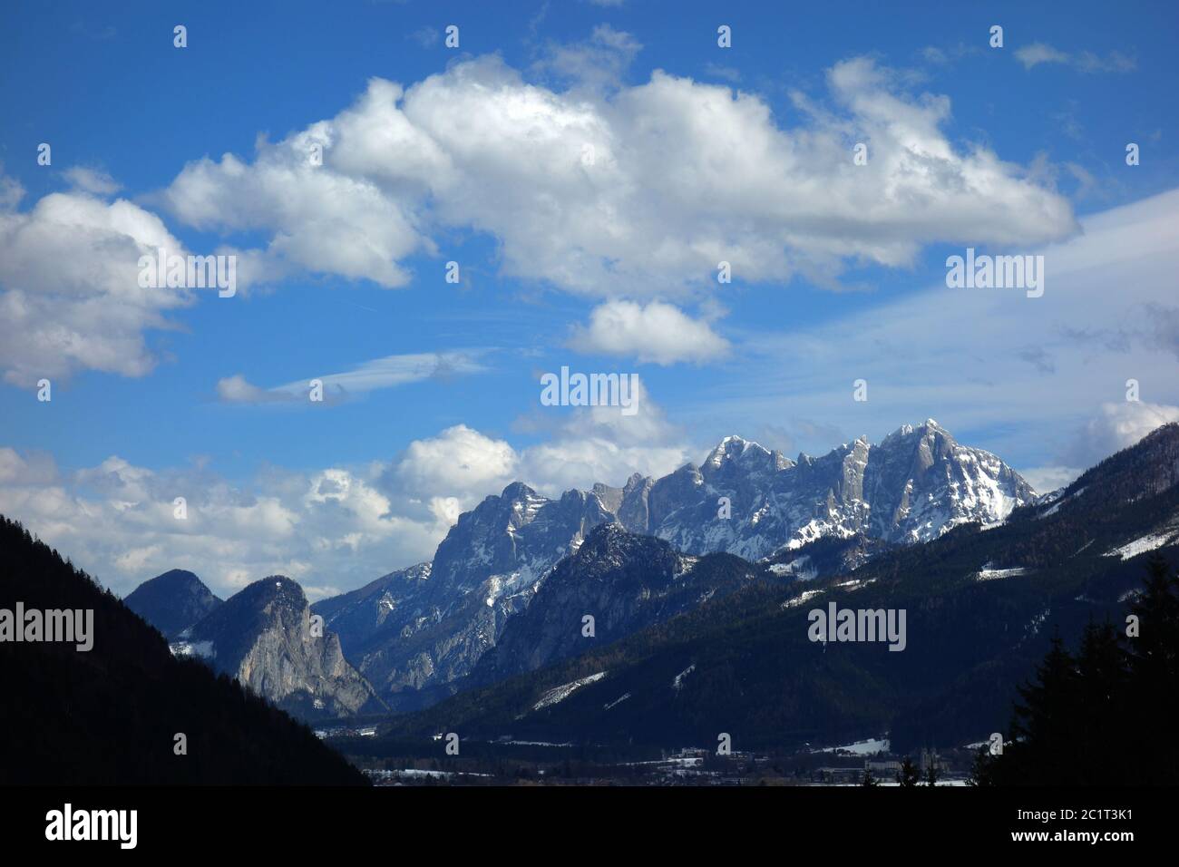 Alpi della Stiria in Austria Foto Stock