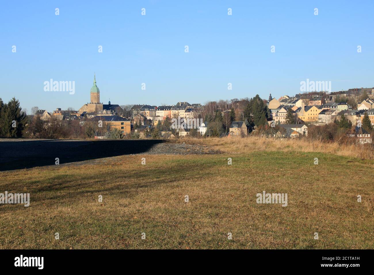 vista di annaberg-buchholz in sassonia in germania Foto Stock vista di annaberg-buchholz in sassonia in germania Foto Stock