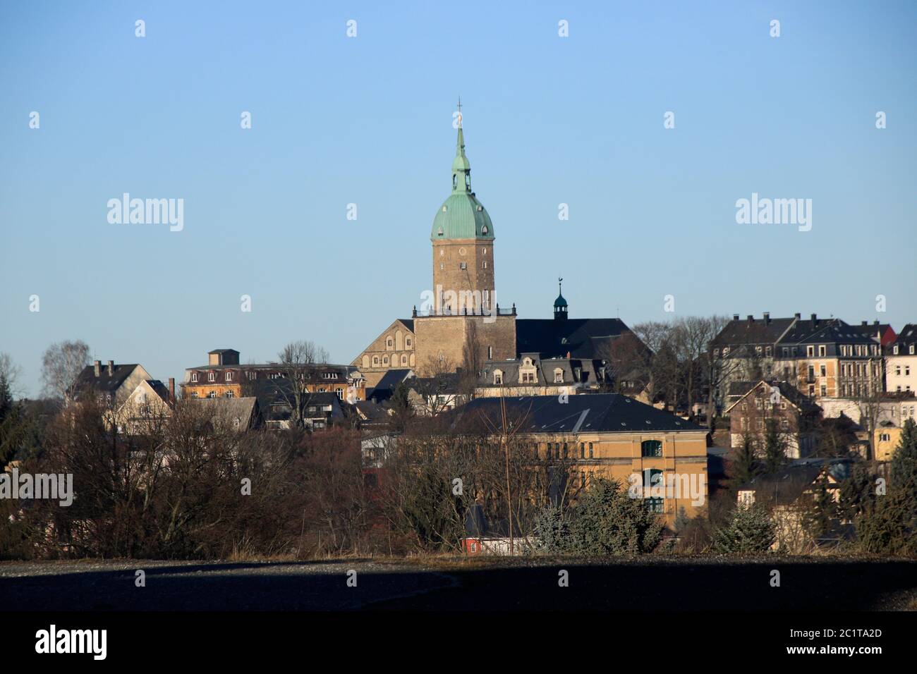 vista di annaberg-buchholz in sassonia in germania Foto Stock vista di annaberg-buchholz in sassonia in germania Foto Stock