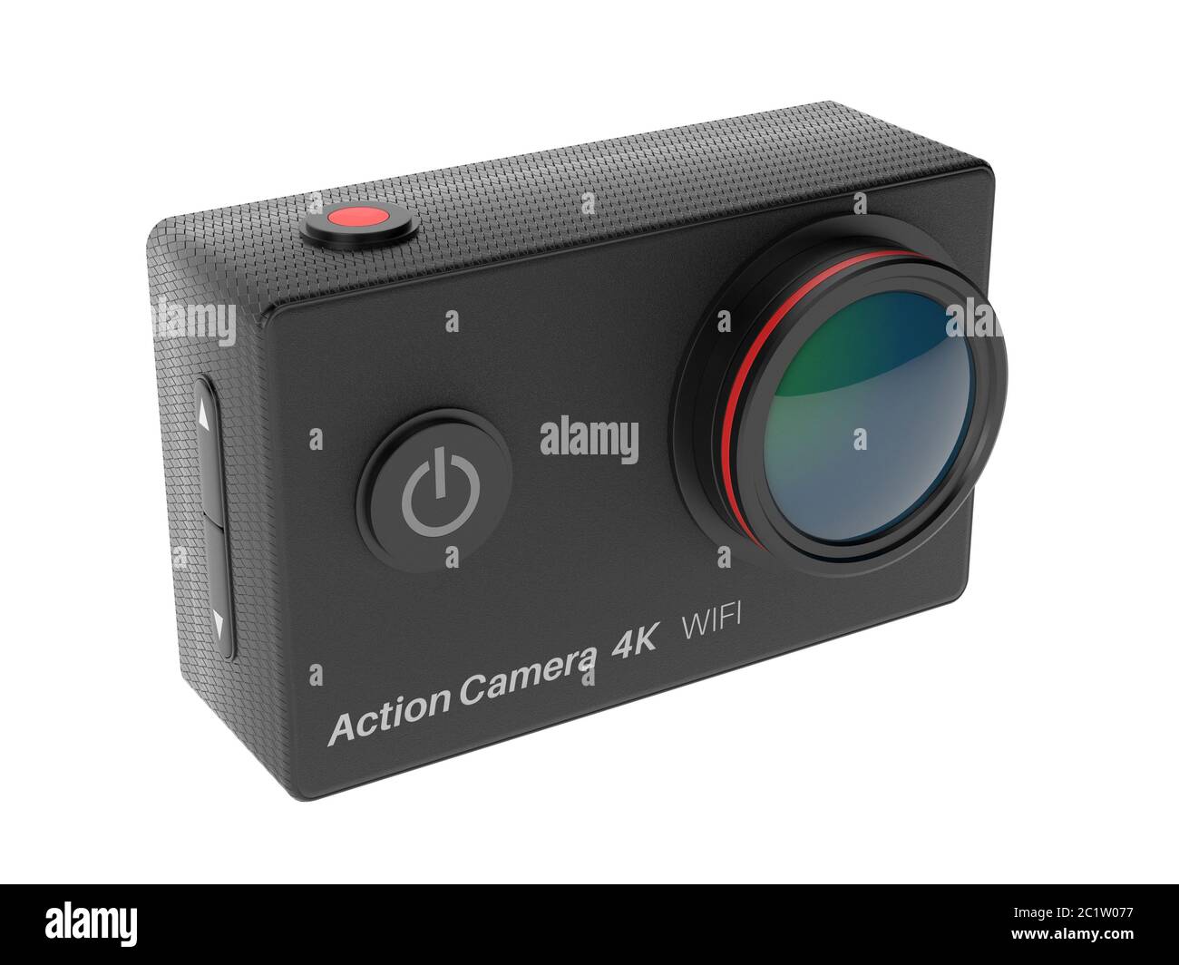 Action camera. illustrazione del rendering 3d Foto Stock