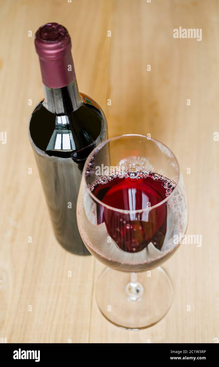 Vino rosso Foto Stock