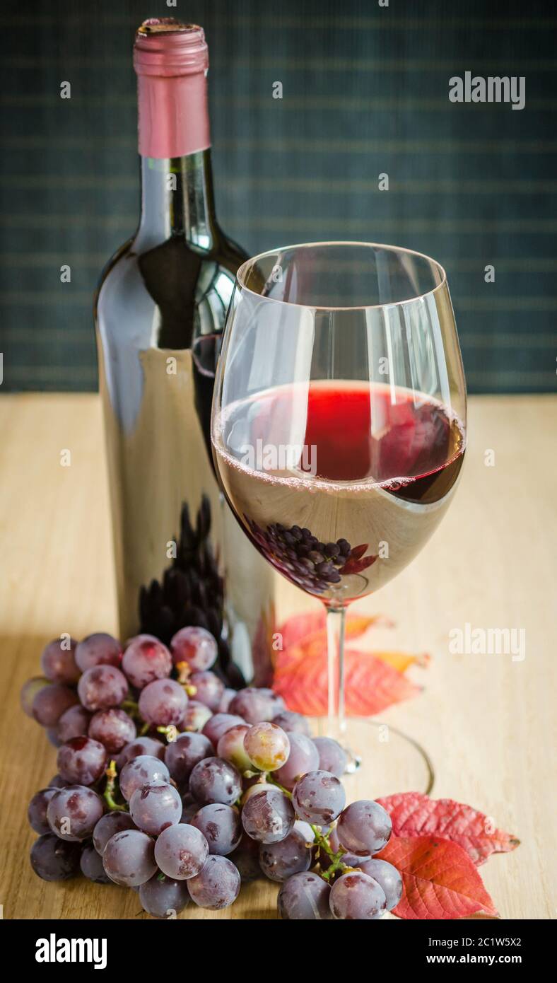 Vino rosso Foto Stock