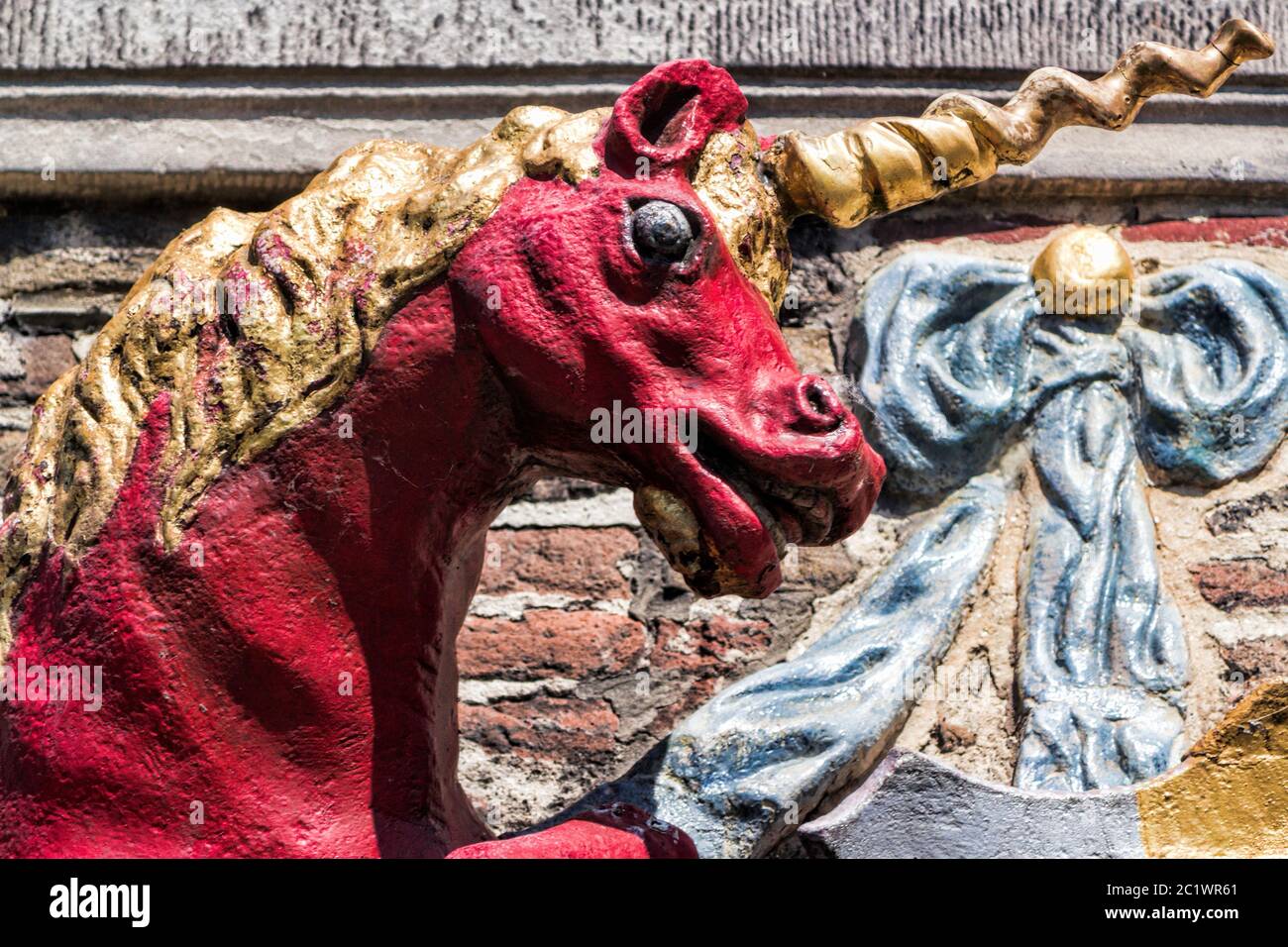 Avvisatore acustico Unicorn Foto Stock