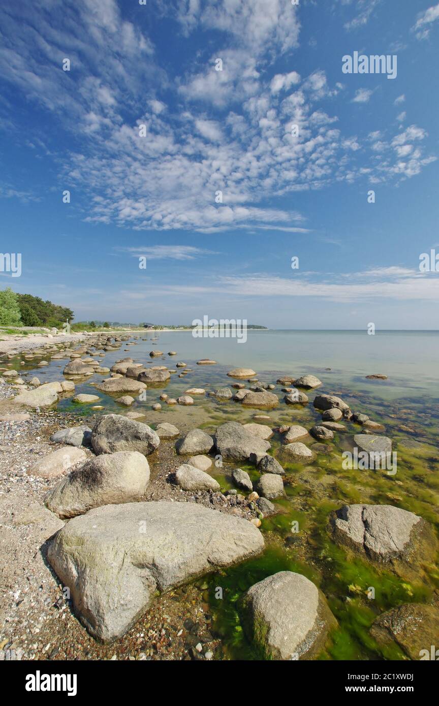 'Klein Zicker', MÃ¶nchgut, Isola di RÃ¼gen, Germania, Europa occidentale Foto Stock