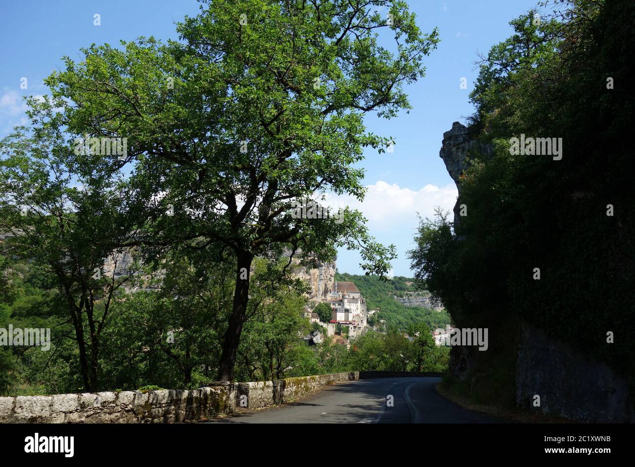 Rocamadour in Francia Foto Stock