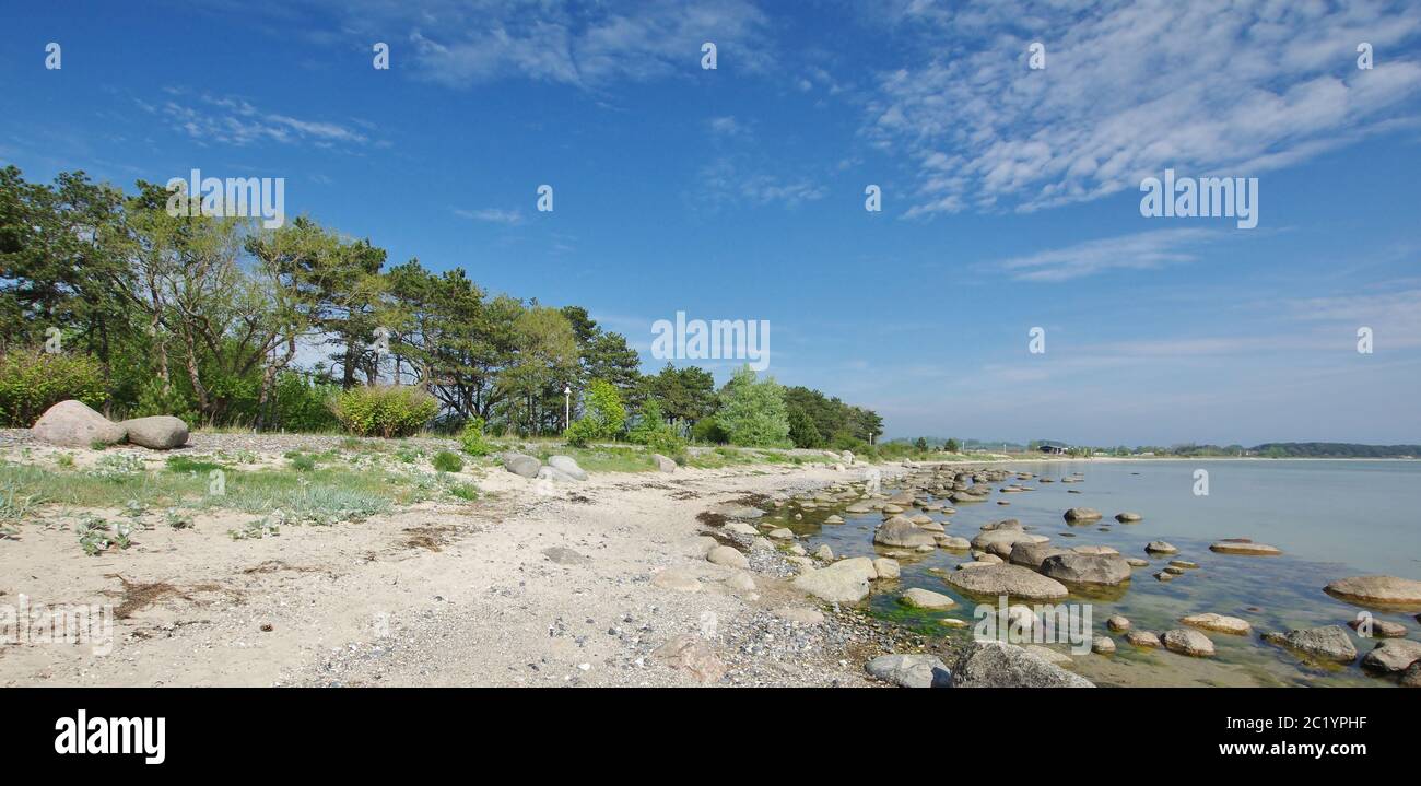 'Klein Zicker', MÃ¶nchgut, Isola di RÃ¼gen, Germania, Europa occidentale Foto Stock