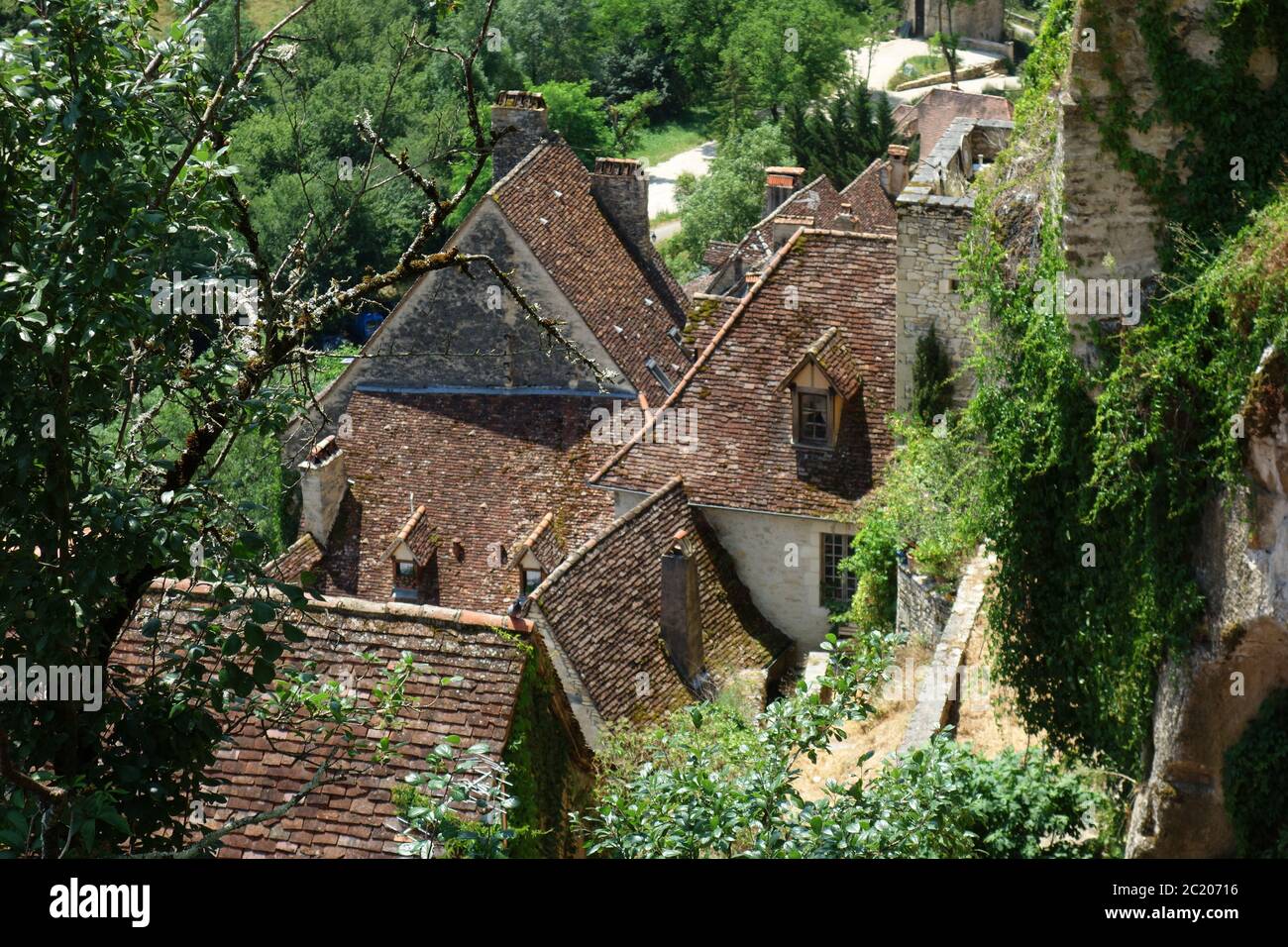 Rocamadour in Francia Foto Stock