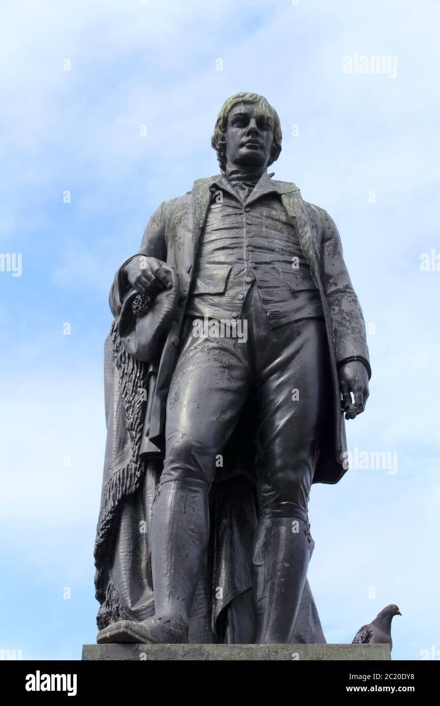 Robert Burns Foto Stock