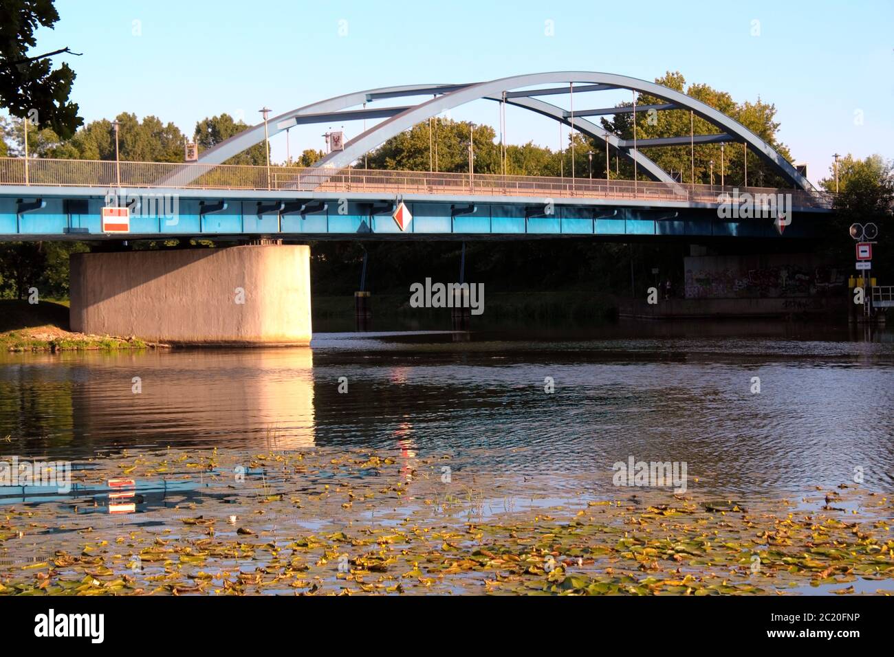 Ponte Spree Foto Stock