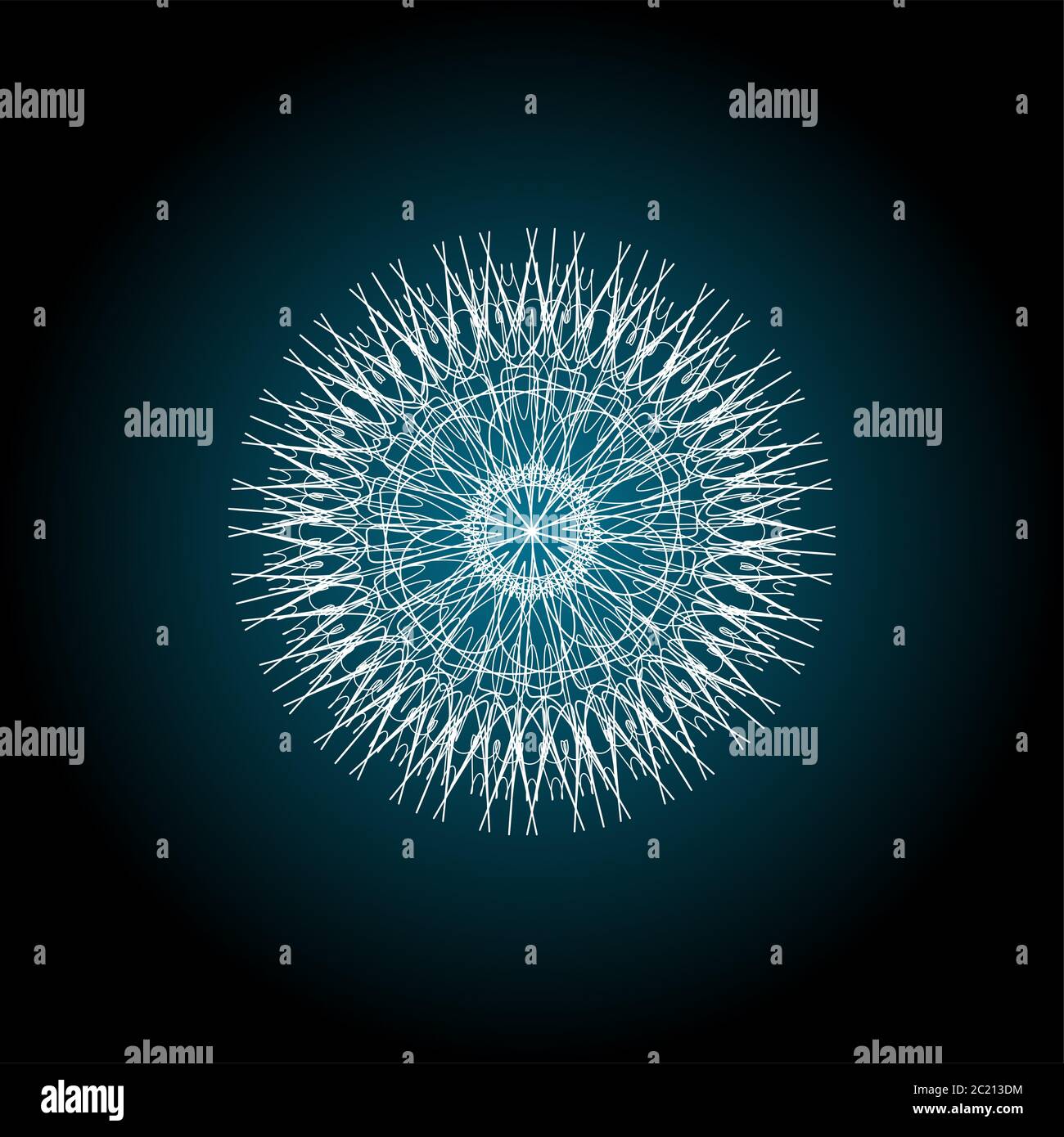 Elementi guilloche per il certificato o il diploma, la moneta e il disegno monetario. Motivo Rosetta e bordo, filigrana per nota di sfondo, voucher. Colourfu Foto Stock