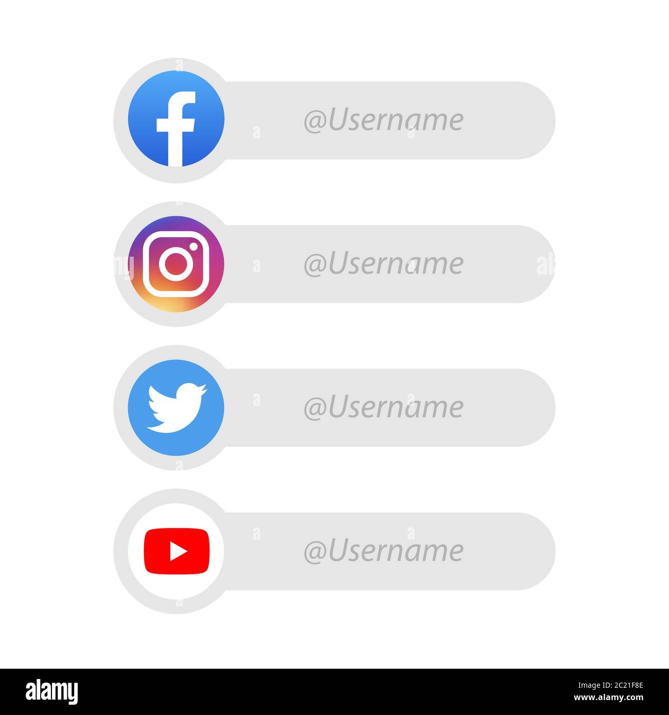 Banner sui social media Illustrazione Vettoriale