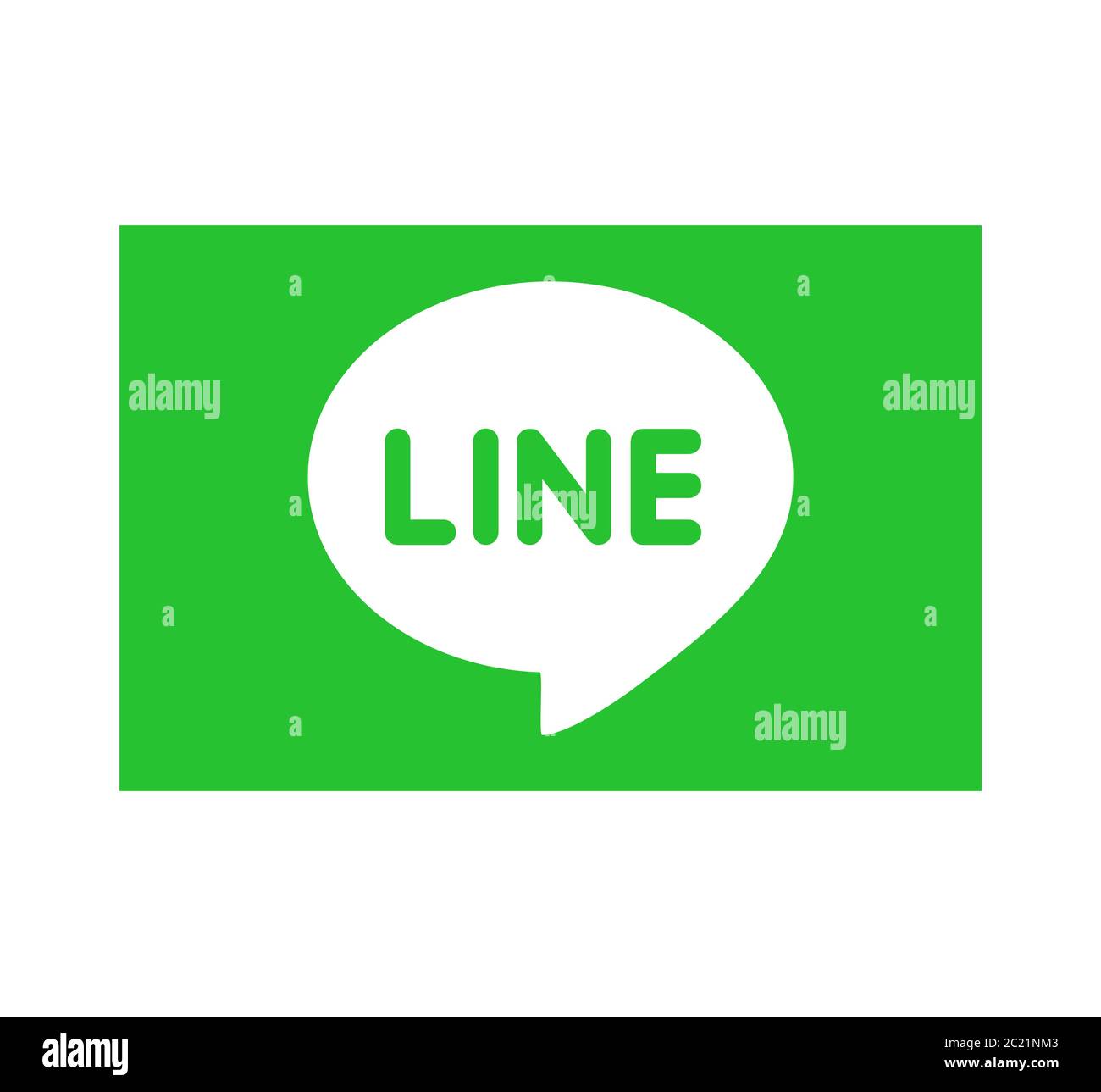 Logo DELLA LINEA. Line è una delle più famose applicazioni di messaggistica per le comunicazioni. LINE è una nuova applicazione di comunicazione per effettuare chiamate vocali gratuite e inviare messaggi gratuiti . Kharkiv, Foto Stock