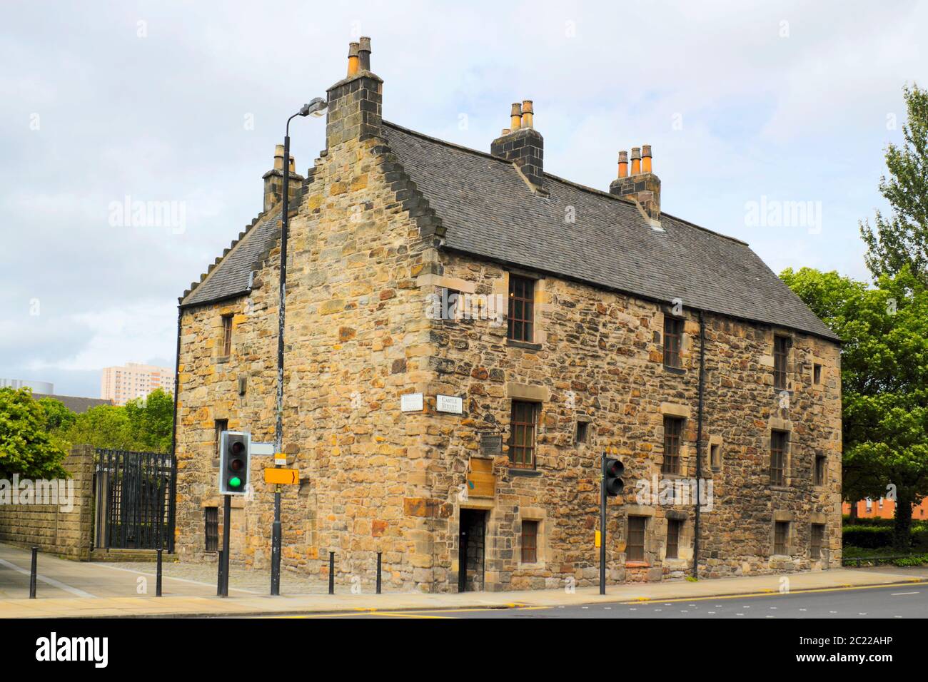 Provands Signoria - la più antica casa di Glasgow Foto Stock