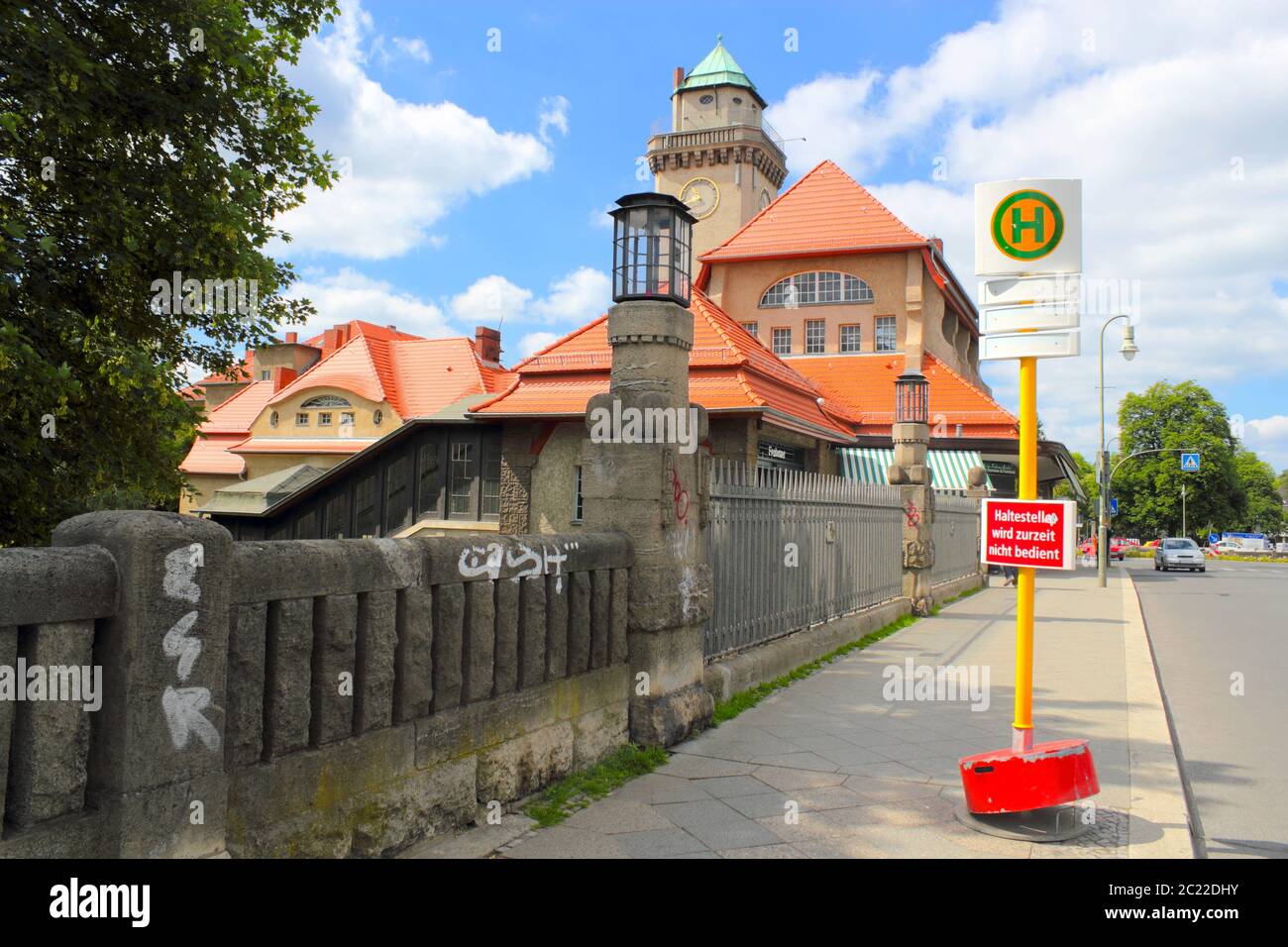 Stazione ferroviaria Berlin-Frohnau Foto Stock