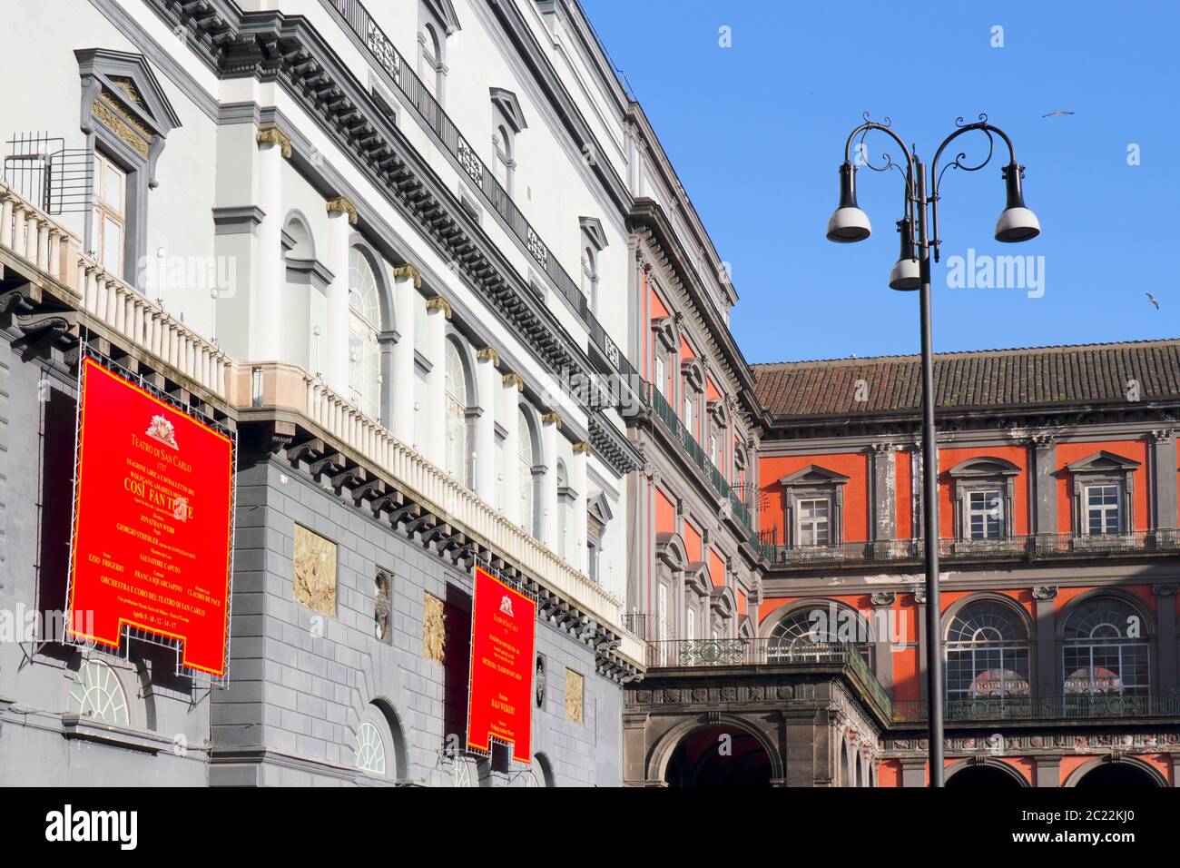 Il Teatro di San Carlo Foto Stock