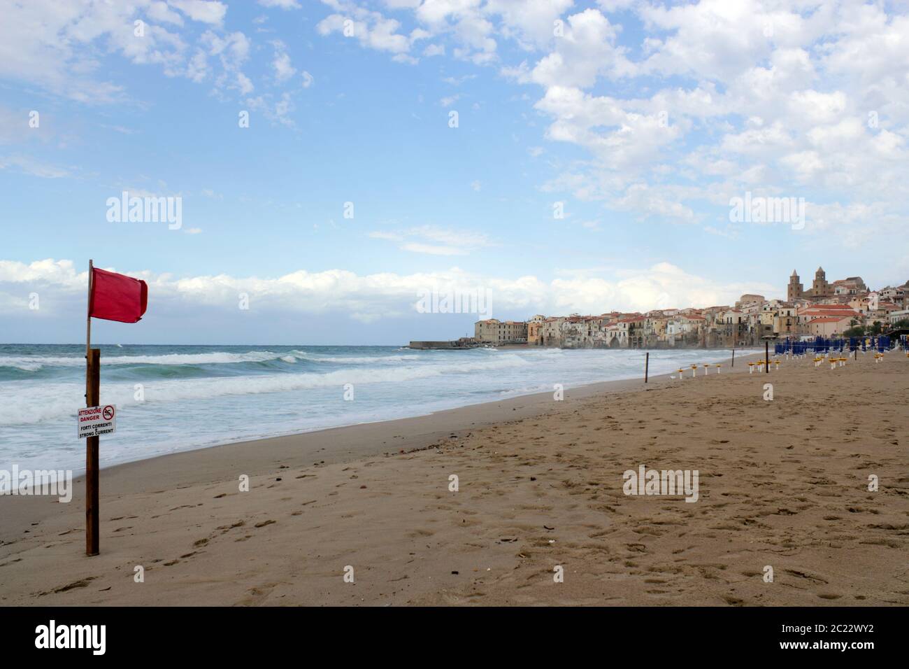 avviso di tempesta Foto Stock