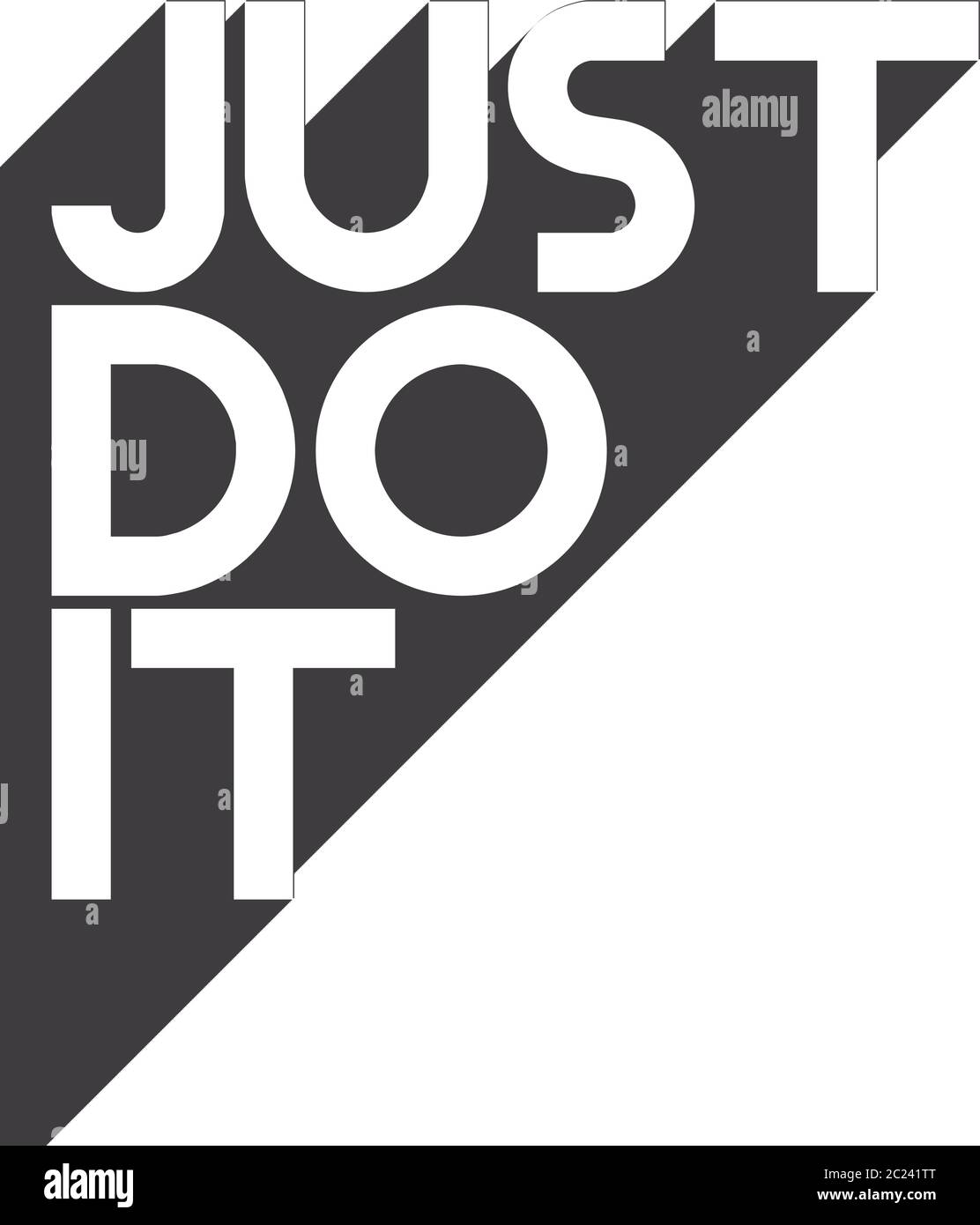 Design vettoriale del poster della motivazione Illustrazione Vettoriale