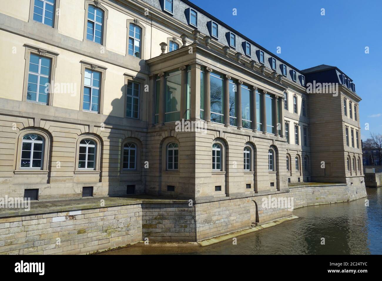 Leineschloss ad Hannover Foto Stock