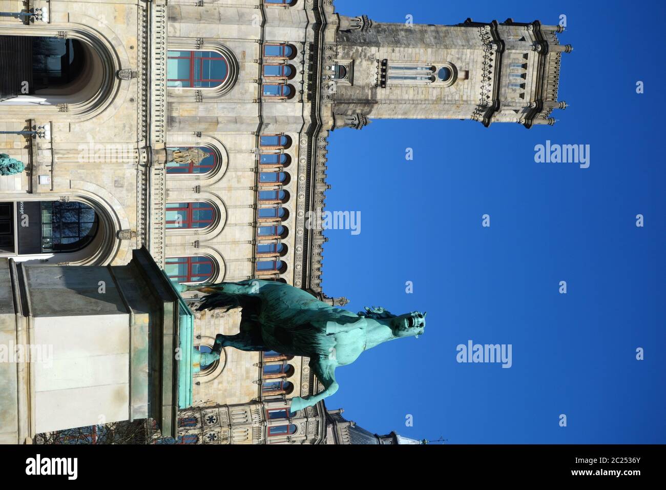 Università Gottfried Wilhelm Leibniz di Hannover Foto Stock