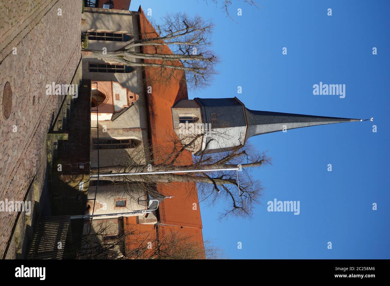 Chiesa gotica di Schlitz Hessen Foto Stock