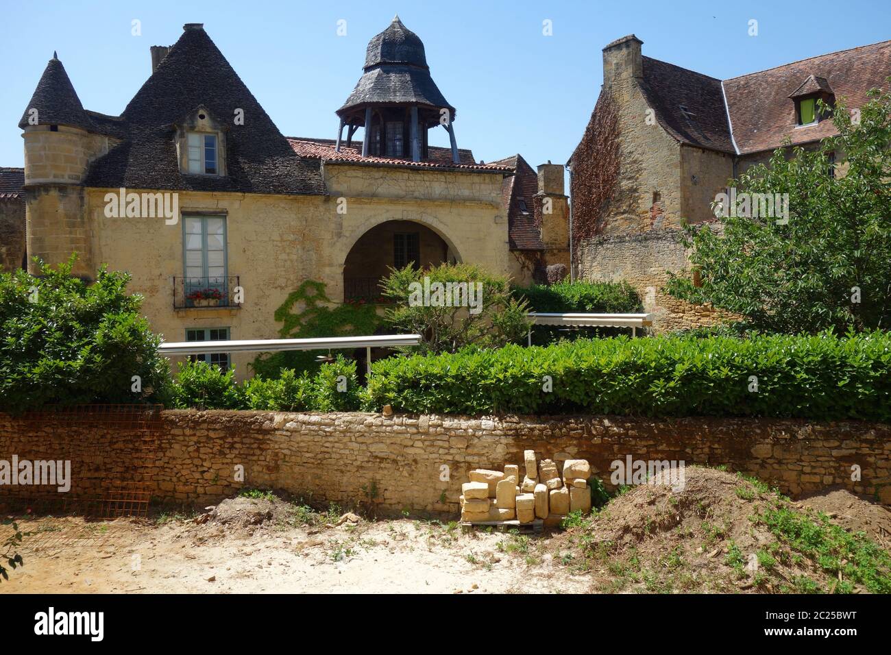 Sarlat la Caneda in Francia Foto Stock