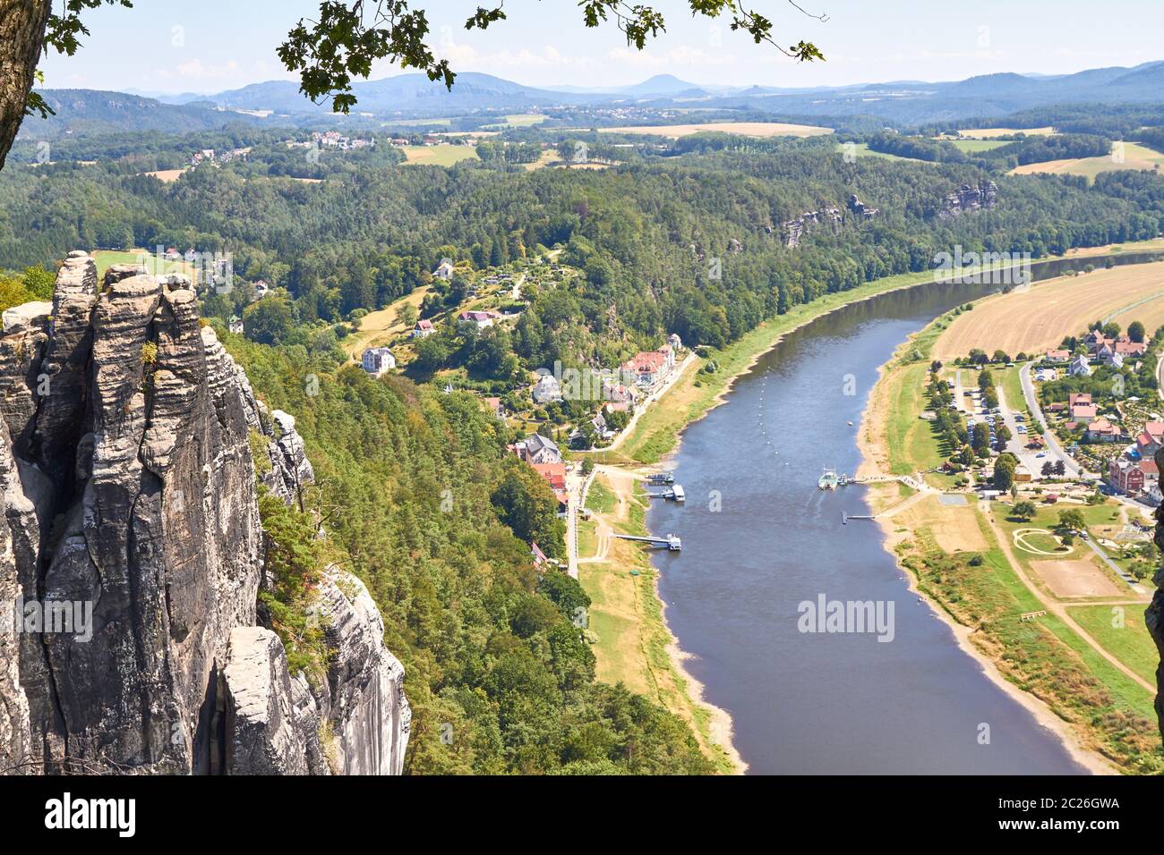 Svizzera sassone Foto Stock