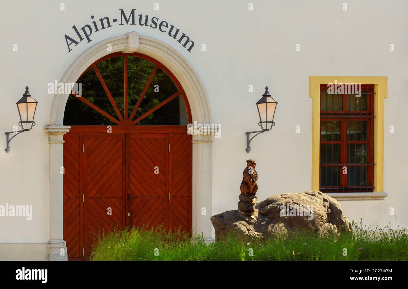 Museo Alpin Kempten. Foto Stock