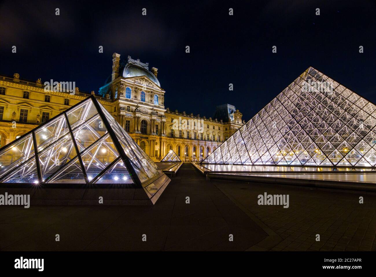 Palais du Louvre, Parigi, Francia Foto Stock