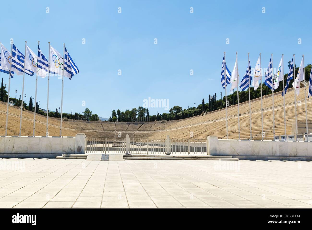 Stadio Panathenaic, Atene Foto Stock