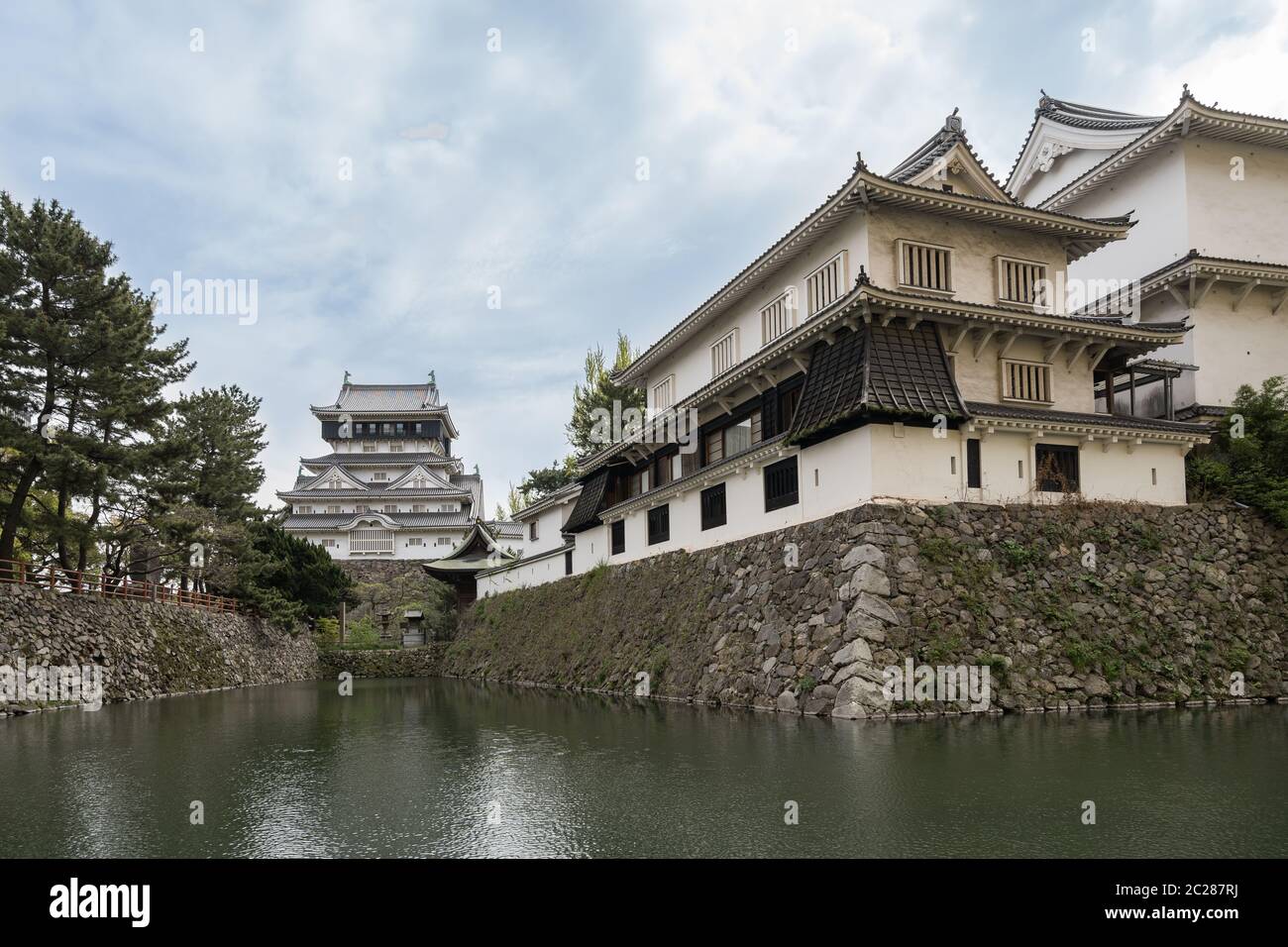 Kokura Castle Landmark a Kitakyushu, Giappone Foto Stock