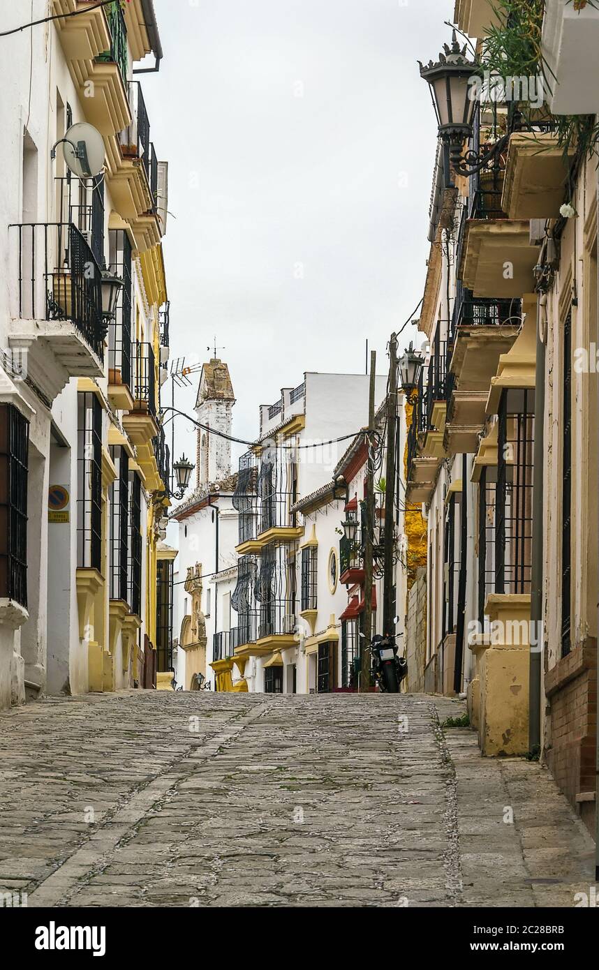 via a Ronda, Spagna Foto Stock