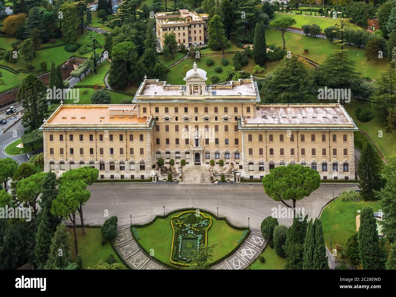 Palazzo del Governatorato dello Stato della Città del Vaticano. Foto Stock