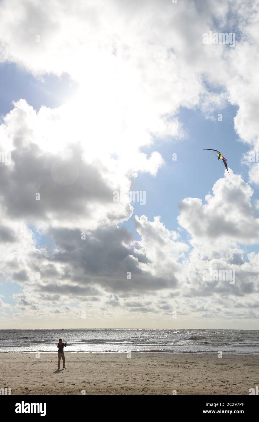 I aquiloni aumentano Foto Stock