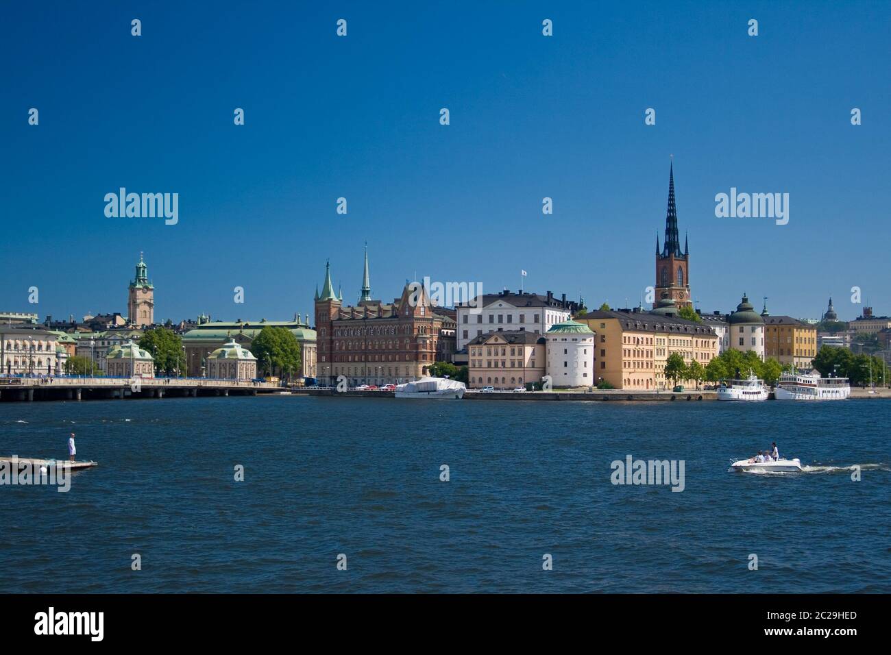 Vista di Stoccolma. Svezia Foto Stock