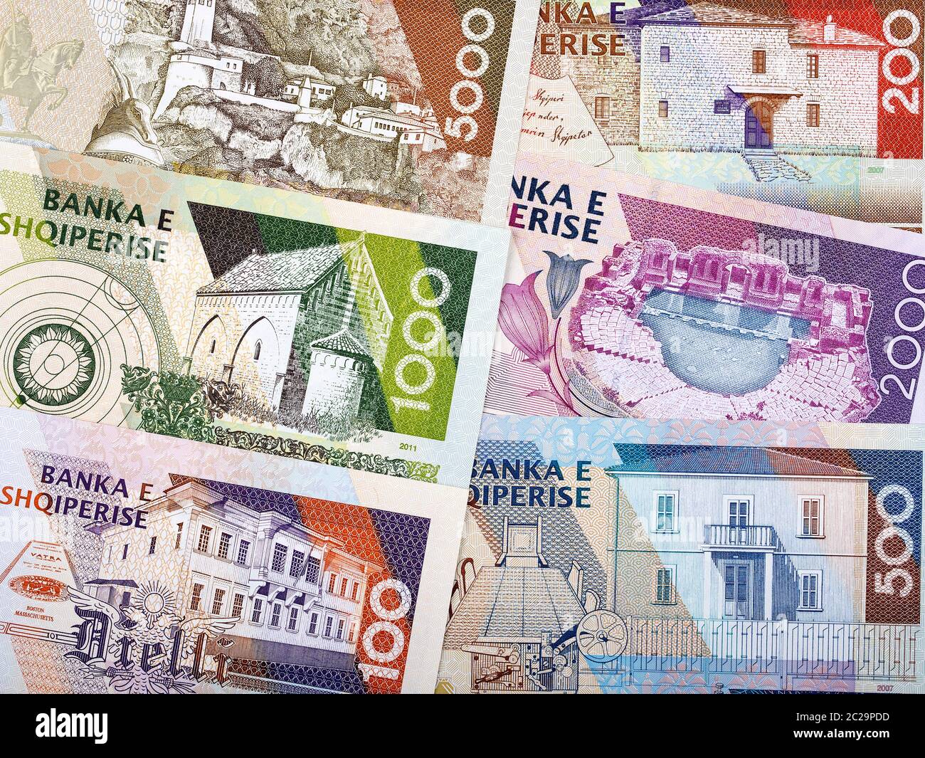 Banconote albanesi immagini e fotografie stock ad alta risoluzione - Alamy
