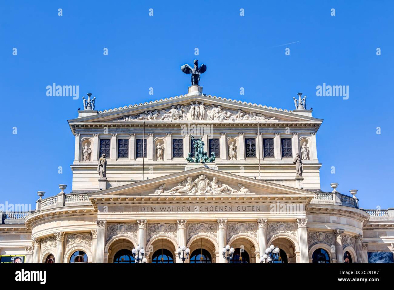 Old Opera House a Francoforte, Germania Foto Stock