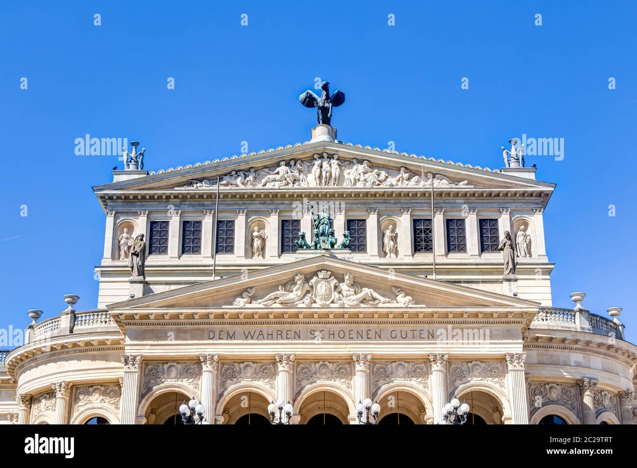 Old Opera House a Francoforte, Germania Foto Stock