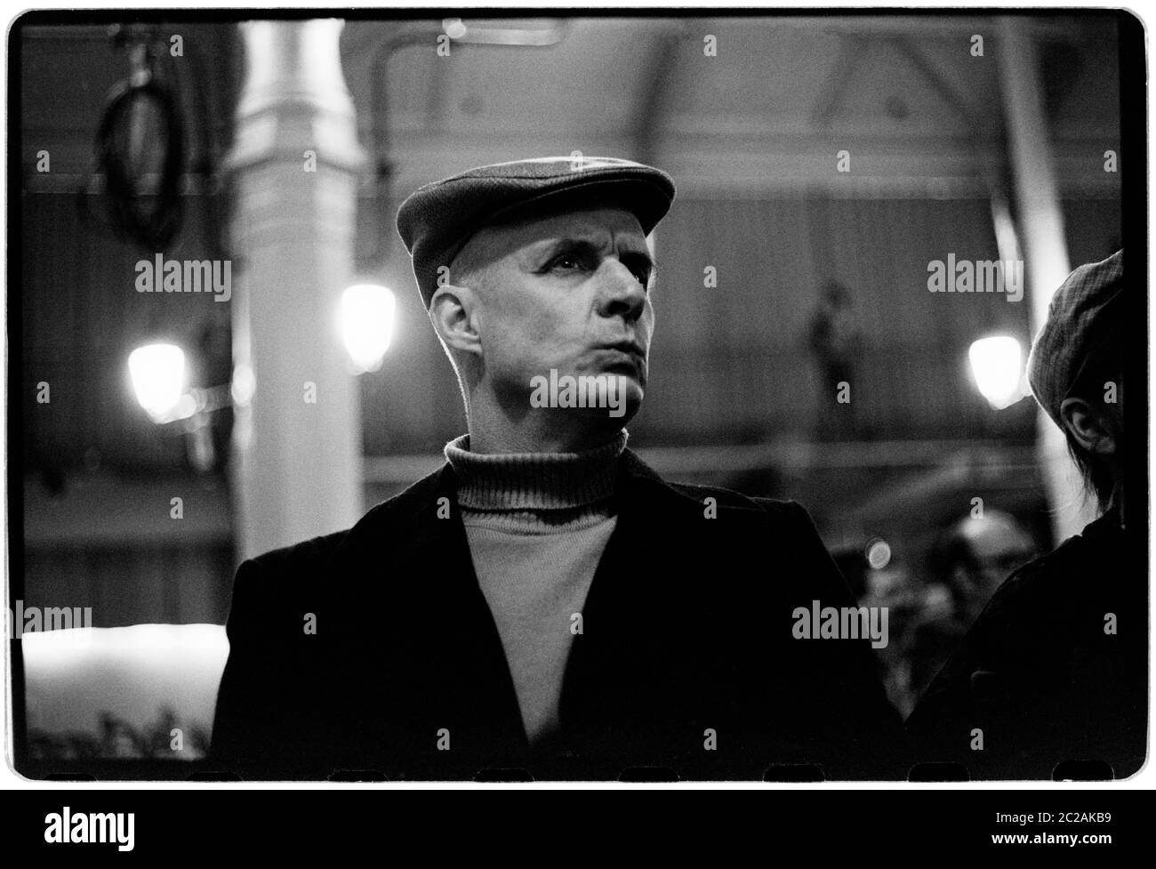 Jean-Marie le Pen leader del fronte Nazionale durante la campagna elettorale presidenziale Francia 1988 Foto Stock