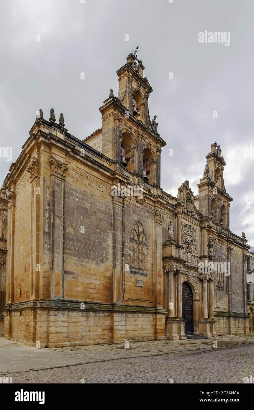 Basilica de Santa Maria de los Reales Alcazares, Ubeda, Spagna Foto Stock