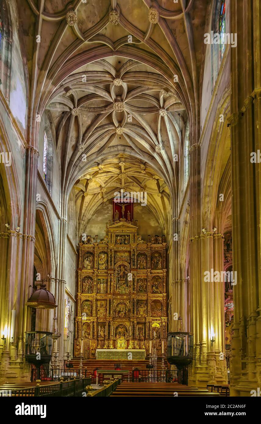 Chiesa di Santa Maria de la Asuncion, Carmona, Spagna Foto Stock