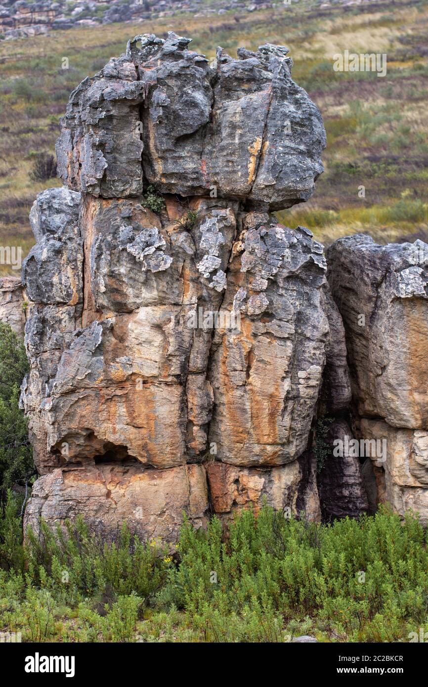 Il bellissimo Cedarberg, a nord di Città del Capo, Capo Occidentale, Sud Africa Foto Stock