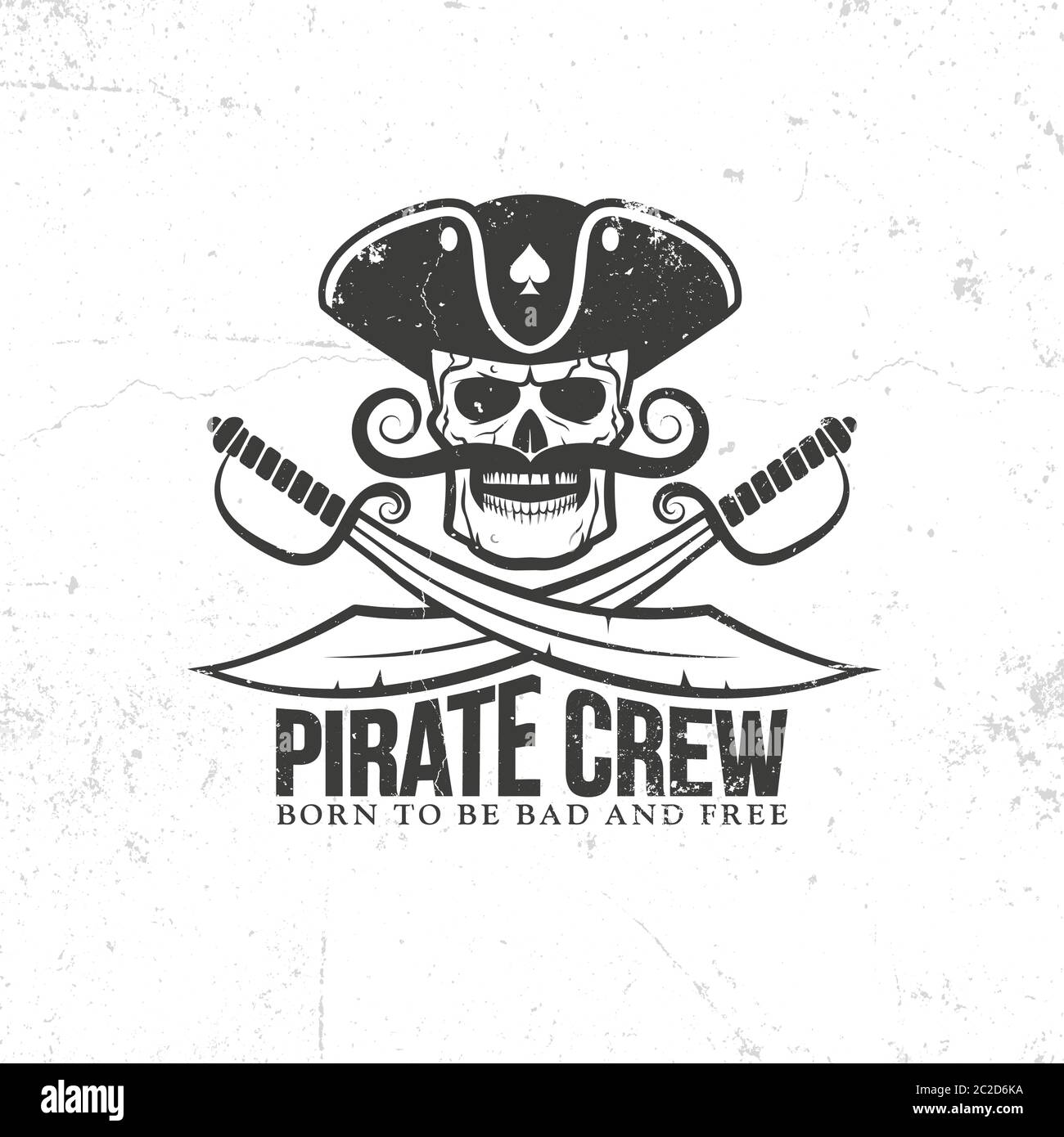 Jolly Roger Illustrazione Vettoriale
