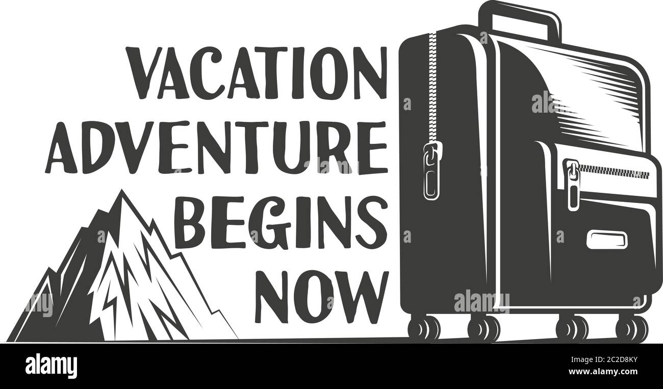 avventura vacanza Illustrazione Vettoriale