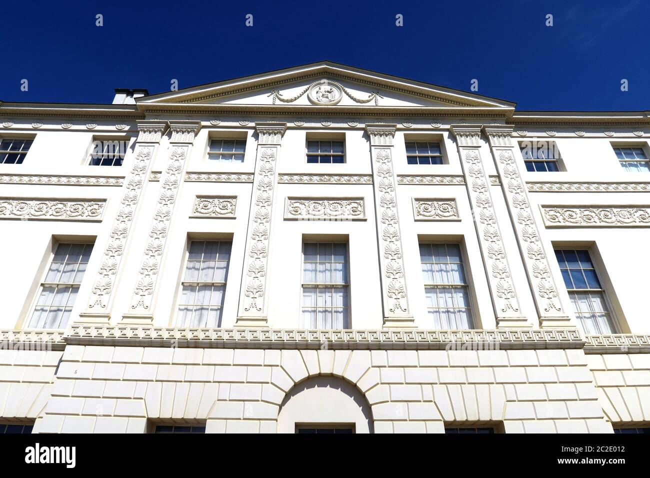 Robert Adams facciata di Kenwood House a Camden London Foto Stock