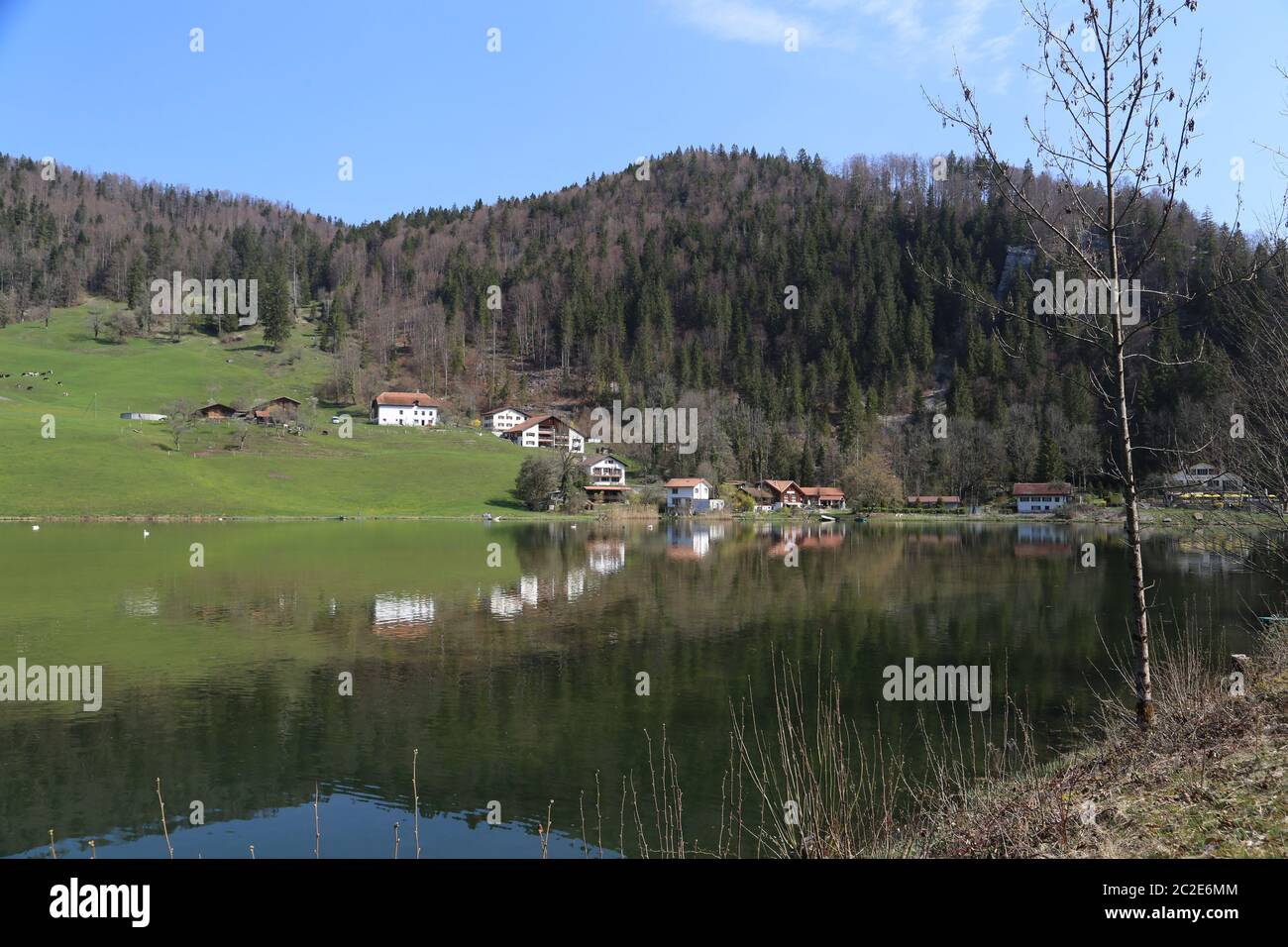 lac de biaufond Foto Stock