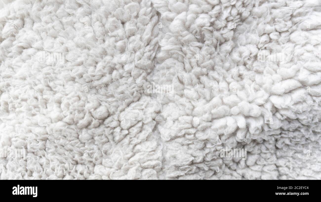 lana di pecora materiale di plaid pelle di pecora Foto stock - Alamy