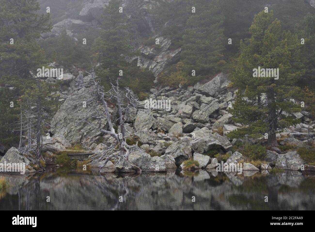 Le Alpi Gurktal con il Windebensee sono una catena montuosa delle Alpi centrali orientali in Austria Foto Stock