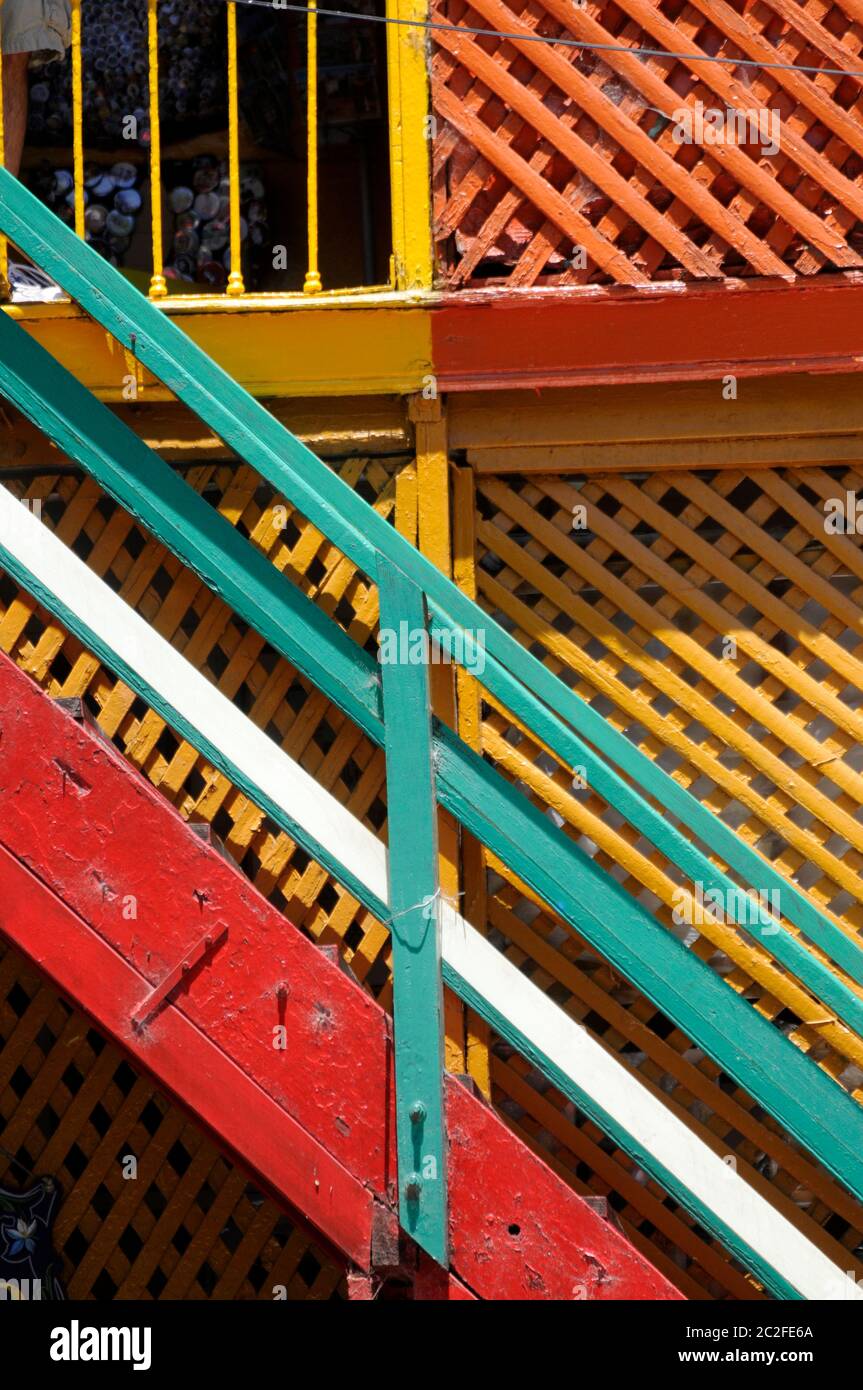 La Boca quartiere Buenos Aires Argentina Foto Stock