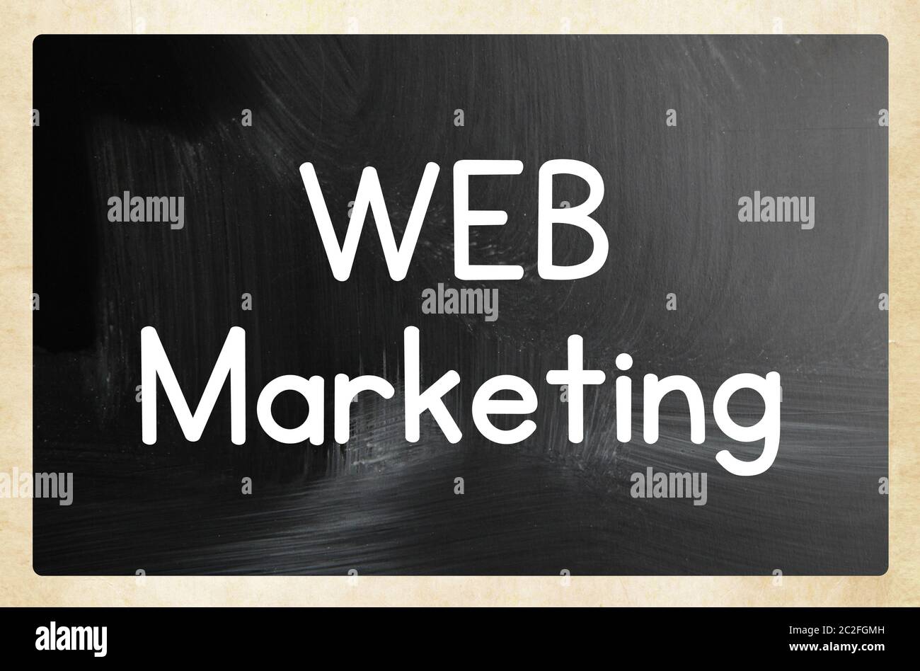 Web marketing concept Foto Stock