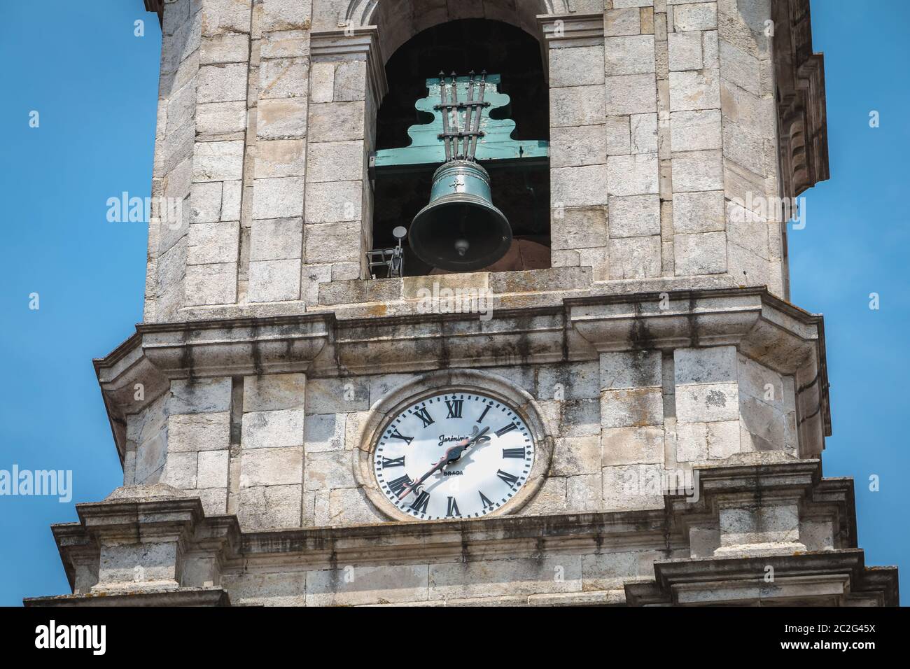 Vista del Carmo chiesa nel centro storico della città in un giorno di primavera. Inaugurato nel 1655, è parte del convento carmelitano Foto Stock